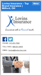 Mobile Screenshot of lovins-ins.com